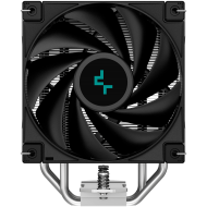 DeepCool AK400, CPU Air Cooler, 1x120mm PWM Fan, TDP 220W, 4 Heatpipes, LGA1700/1200/115x, AMD AM5/AM4, 127x97x155 mm(LxWxH), 3Y, R-AK400-BKNNMN-G-1