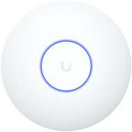 Ubiquiti UniFi U7-Lite ceiling-mounted WiFi 7 AP with 4 spatial streams and 2.5 GbE uplink, Powered using PoE, 2.5 GbE uplink