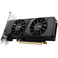 MSI Video Card Nvidia GeForce RTX 3050 LP 6G OC, 2x HDMI, 1x DP, DUAL FAN, ATX