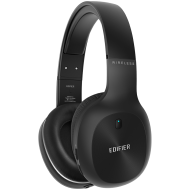 Edifier W800BT Plus Wireless Over-Ear Headphones, 40mm Dynamic Drivers, BT V5.1, Up To 55H Battery, USB-C, Black