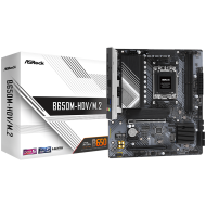 ASROCK MB Desktop B650M-HDV/M2, AM5, 2x DDR5, 2x PCIe 4.0 x16, 1x PCIe 4.0 x1, 1x Blazing M.2(PCIe Gen5x4), 1x Hyper M.2(PCIe Gen4x4), 1x M.2, 4x SATA3 6.0 Gb/s, 1x HDMI, 1x DisplayPort, 2.5G LAN, 7x USB 3.2, 8x USB 2.0, 1x USB-C