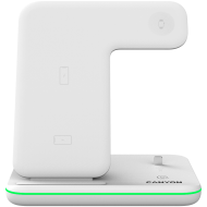 CANYON wireless charger WS-302 15W 3in1 White