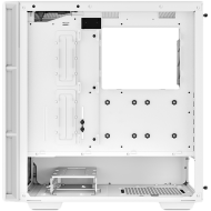 DeepCool CH560 Digital WH, Mid Tower, Mini-ITX/Micro-ATX/ATX/E-ATX, 1xUSB3.0, 1xType-C, 1xAudio, 3x140mm+1x120mm Pre-Installed ARGB Fans, Tempered Glass, Mesh Panels, Dual-Status Digital Display, GPU Support Arm, White, R-CH560-WHAPE4D-G-1