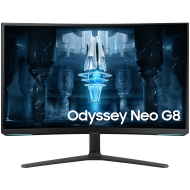 Monitor LED Samsung Curved LS32BG850NPXEN 32", VA, 16:9, UHD, 3840x2160@240Hz, 1,000,000 : 1, 178/178, 1ms, 350cd/m2, 2xHDMI, 1xDP, 2xUSB 3.0, VESA, Tilt, Swivel, Pivot, Height Adjust