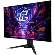 Asrock Gaming Monitor, 31.5" 4K (3840x 2160) OLED, AG, 240/480 Hz, 132% sRGB, 16:9, 1 500 000:1, 178/178, 0.03 ms, High, Swivel and Tilt adjustment, 2x 5W Speakers, 2x HDMI 2.0, 2x DP 1.2, 4x USB 3.2, 1x USB-C, 1x Audio (3.5mm), Wi-Fi antenna, 3Y