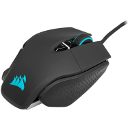 CORSAIR M65 RGB ULTRA, Backlit RGB LED, Optical, Silver ALU, Black
