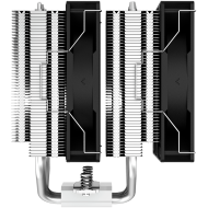 DeepCool AG620, CPU Air Cooler, 2x120mm PWM Fan, TDP 260W, 6 Heatpipes, LGA2066/2011-v3/2011/1700/1200/115x, AMD AM5/AM4, 129x136x157 mm(LxWxH), 2Y, R-AG620-BKNNMN-G-1