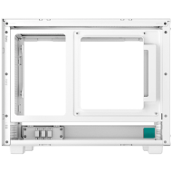 DeepCool CH160 WH, Mini Tower, Mini-ITX, 2xUSB3.0, 1xType-C Gen 2, 1xAudio, Mesh Panel, White, R-CH160-WHNGI0-G-1