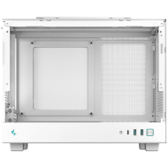 DeepCool CH160 WH, Mini Tower, Mini-ITX, 2xUSB3.0, 1xType-C Gen 2, 1xAudio, Mesh Panel, White, R-CH160-WHNGI0-G-1