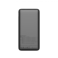 CANYON Power Bank PB-240, 25000mAh PD140W display power bank,Size160.0x82x27 mm Weight 508+-10g, Dark Grey