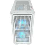 COUGAR MX600 Mini RGB PC Case, Mini Tower, White
