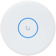 Ubiquiti U7-PRO-XGS Ceiling-mounted 8-stream WiFi 7 AP with dedicated spectral scanning radio and 10/5/2.5/1 GbE support, 160 sqm coverage, 500+ connected devices, Powered using PoE++, 10 GbE uplink