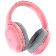 Razer Barracuda Pink, Wireless Multi-platform Gaming and Mobile Headset, Razer TriForce 50mm Drivers, Dual Integrated Noise-Cancelling mics, Pressure-Relieving Memory Foam, THX Spatial Audio, 40hrs, Type-C, Compatible with PC, PlayStation,
