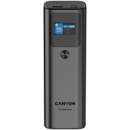 CANYON power bank PB-2010 TFT 27000 mAh 97.2Wh PD140W QC 3.0 Dark Grey