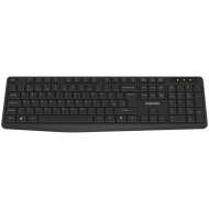 CANYON keyboard KB-W01 EN/BG Wireless Black