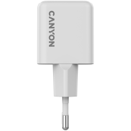 CANYON charger CU20AC GaN 20W 1xPD 1xQC EU White