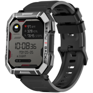 Blackview W60, 2.01inch HD,900mAh Battery, LED Flashlight & Compass Function, 24-hour SpO2 Detection + Heart Rate Monitoring, Monitor Sleep status, Calls and SMS notification, Black