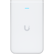 UBIQUITI In-Wall HD; WiFi 5; 6 spatial streams; 90 m² (1,000 ft²) coverage; 200+ connected devices; Powered using PoE/PoE+; (4) GbE ports with (1) PoE output; GbE uplink.