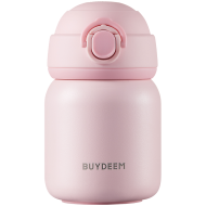 BUYDEEM Stainless Steel Thermos Bottle 200 ml, model TAN200, color Pale Dogwood