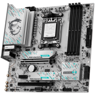 MSI B850M GAMING PLUS WIFI, mATX, Socket AM5, 4x DDR5 Dual Channel DDR5 up to 8200(OC)MHz, 2x PCIe x16 slot, 2x M.2 slot, 3x USB 5Gbps, 3x USB 10Gbps, 2x USB 10Gbps Type-C, HDMI, DP, 7.1 HD Audio, 5G LAN, WiFI 7, BT, 3Y