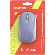 CANYON mouse MW-22 2in1 BT/ Wireless Lavender