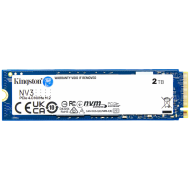 Kingston 2TB NV3 SSD M.2 2280 PCIe 4.0 NVMe, Read: 6,000/ Write: 5,000MB/s