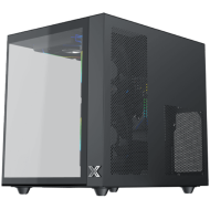 Aqua M Lite (BK, MATX, U3x1 & U2x1, Front & Left TG, 4PCS G22A Reverse & 1PC G22A,ARGB Remote Control Box)