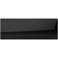 AENO Premium Eco Smart Heater, 700W, Tempered glass, Infrared+convection heating type, Led display Plug type: Europe (E/F type), BLACK