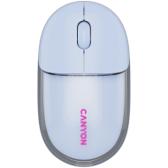 CANYON mouse OnClick 24 BT/ Wireless Transparent/Blue