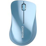 CANYON MW-11, 2.4 GHz  Wireless mouse ,with 3 buttons, DPI 1200, Battery:AAA*2pcs  ,Blue67*109*38mm 0.063kg