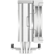 DeepCool AK400 WH, CPU Air Cooler, 1x120mm PWM Fan, TDP 220W, 4 Heatpipes, White, LGA1700/1200/115x, AMD AM5/AM4, 127x97x155 mm(LxWxH), 3Y, R-AK400-WHNNMN-G-1