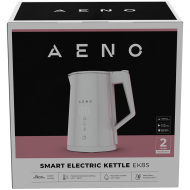 AENO Electric Kettle EK8S Smart: 1850-2200W, 1.7L, Strix, Double-walls, Temperature Control, Keep warm Function, Control via Wi-Fi, LED-display, Non-heating body, Auto Power Off, Dry tank Protection