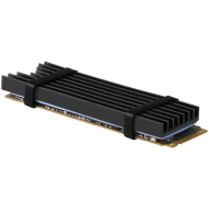 AXAGON CLR-M2L6 passive - M.2 SSD, 80mm SSD, ALU body, silicone thermal pads, height 6mm