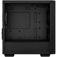 DeepCool CC360 ARGB, Mid Tower, Mini-ITX/Micro-ATX, 1xUSB3.0, 1xUSB2.0, 1xAudio, 3x120mm Pre-Installed ARGB Fans, Tempered Glass, Mesh Panel, Black, R-CC360-BKAPM3-G-1