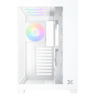 Aqua V Air Arctic (White, ATX, U3x2+Type C, 2PCS TG, 6PCS Z22A Arctic Reverse & 1PC Z22A Arctic & ARGB Remote Control Kit)