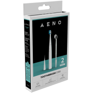 AENO Sonic Electric toothbrush, DB8: White, 3modes, 3 brush heads + 1 cleaning tool, 1 mirror,  30000rpm, 100 days without charging, IPX7