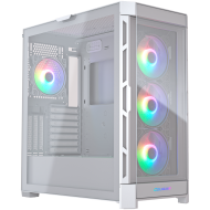 COUGAR DUOFACE PRO RGB PC Case, Mid Tower, White