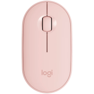 LOGITECH M350S Pebble 2 Bluetooth Mouse - TONAL ROSE - DONGLELESS