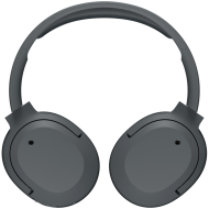 Edifier W820NB Plus Wireless Over-Ear Headphones, 40mm Dynamic Titanium-Coated Drivers, BT V5.2, ANC, Hi-Res Audio Certification, Up To 49H Battery, USB-C, Gray