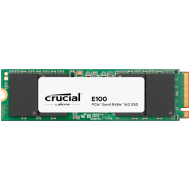Crucial E100 2TB SSD PCIe 4.0 Gen4 M.2 2280 NVMe, Read/Write: 5000/3000 MB/s