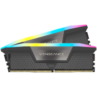CORSAIR VENGEANCE RGB DDR5 48GB (2 x 24GB) DDR5 6000 CL30-36-36-76 1.40V Intel XMP & AMD EXPO - GREY