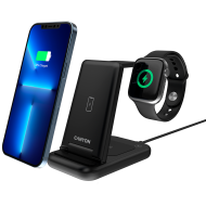 CANYON wireless charger WS-304 15W 3in1 Black