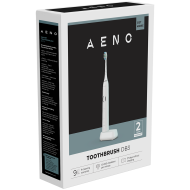 AENO Sonic Electric Toothbrush, DB3: White, 9 scenarios, with 3D touch, wireless charging, 46000rpm, 40 days without charging, IPX7
