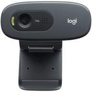 LOGITECH C270 HD Webcam - BLACK - USB