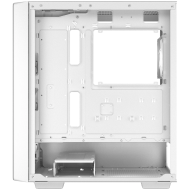 DeepCool CC560 MESH WH V2, Mid Tower, Mini-ITX/Micro-ATX/ATX, 2xUSB3.0, 1xAudio, 4x120mm Pre-Installed ARGB Fans, Tempered Glass, Mesh Panel, White, R-CC560-WHAMA4-G-2