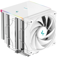 DeepCool AK620 DIGITAL SE WH, CPU Air Cooler, 2x120mm PWM Fans, 6 Heatpipes, White, LGA2066/2011-v3/2011/1851/1700/1200/115x, AMD AM5/AM4, 129x138x161 mm(LxWxH), R-AK620-WHADMN-GJD, 3Y
