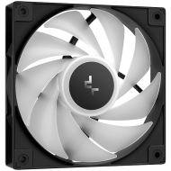 DeepCool AG500 BK ARGB V2, CPU Air Cooler, 1x120mm ARGB PWM Fan, ARGB Top Cover, 6 Heatpipes, LGA 1851/1700/1200/1151/1150/1155, AMD AM5/AM4, 125x95x160 mm(LxWxH), R-AG500-BKAMMN-GJD, 2Y