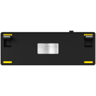 LORGAR KBP70MW, Wireless 65% Mechanical Gaming Keyboard Pro, Black/yellow, EN layout