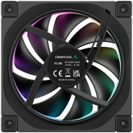 DeepCool FL12R 3IN1, 3x120mm ARGB Reverse Fans, Daisy Chain, 8-pin Cable, PWM, Fluid Dynamic Bearing, PBT, 3 pack, ARGB Halo, R-FL12R-BKAPN3-G, 3Y