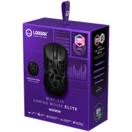 LORGAR MSE90W, Magnesium Alloy Wireless Gaming Mouse Elite, Black